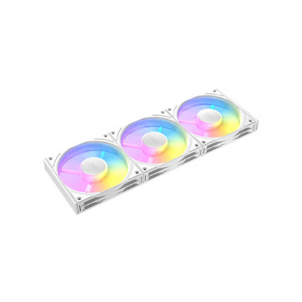 Antec Connect 120 Reverse ARGB White 120mm PWM Cabinet Fan (Triple Pack)